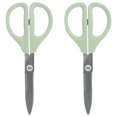 KOKUYO 國譽 SAXA 剪刀, 綠色, 2個