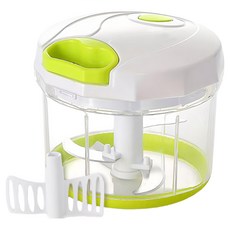 WHOLE HEIGHT 闔樂泰 大一拉轉切碎攪拌器 附攪拌棒 900ml 綠色 - 輕鬆備料好幫手, 直徑14.5 x 13cm, 1個