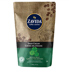 ZAVIDA 雅菲達 愛爾蘭風味咖啡豆 全豆 無研磨, 340g, 1包