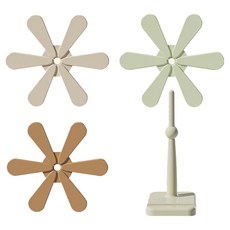 iSFun 輕奢桌墊 防燙創意圓形矽膠隔墊 4件套, 1組, 9 x 21cm, 白色 + 綠色 + 咖啡色 + 米色