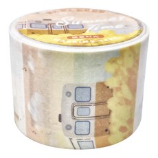 CARD LOVER 信的戀人 海島小夢紙膠帶 2個, 盛夏時光, 1組