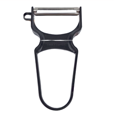 triangle 三角牌 旋轉削皮器 黑色 德國製 PP材質 不鏽鋼, 1個