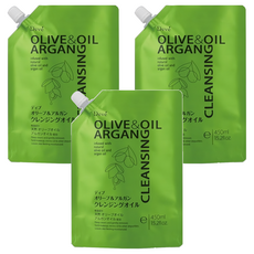 DOVE 橄欖摩洛哥堅果卸妝油補充包，含橄欖油和摩洛哥堅果油雙重保濕成分, 450ml, 3包