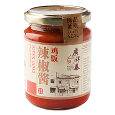 廣祥泰 雞飯用辣椒醬, 230g, 1罐