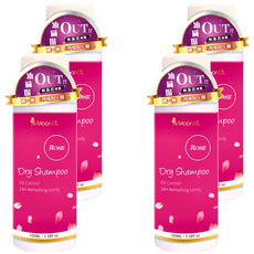 Moon17 夢17 乾洗髮噴霧 忘憂玫瑰, 控油, 24H清爽舒適, 100ml, 4瓶