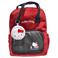 Hello Kitty 凱蒂貓 顏值輕便休閒書包 淨重 0.6kg, 30 x 39 x 16cm