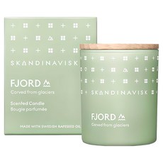 SKANDINAVISK 香氛蠟燭 200g 空氣芳香, FJORD 風之耳語, 1件