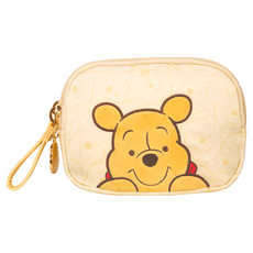 Winnie the Pooh 小熊維尼 小熊維尼萌萌頭 雙層零錢包 PTD23-E5-22BG