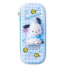 iiGEN 雙層減壓 筆盒, 帕洽狗 藍色, 1個