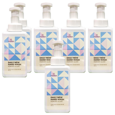 VITAHALO Daily New 泡泡洗手慕斯 爽身粉香, 490ml, 6瓶