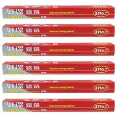 好潔 鋁箔, 37 1/2平方英尺, 多用途, 45cm, 11m, 6盒