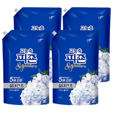 碧珍 Signature系列 室內晾衣柔軟精 Ice Flower 補充包 1.7L, 4包