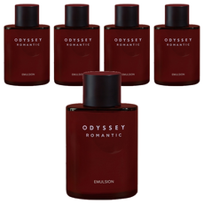 ODYSSEY Romantic系列 男士乳液 130mL - 添加綠茶成分, 保濕水潤肌膚, 前中調柑橘花香, 5瓶