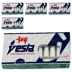 千輝 vesta 香菸濾嘴 長, 5盒