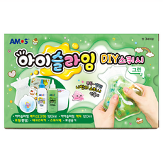 AMOS 阿摩司 史萊姆造型捏捏球 綠色 1盒