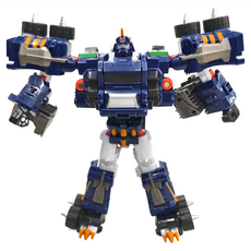 YOUNG TOYS 機器戰士 GD 暴龍上將, 藍色, 1盒