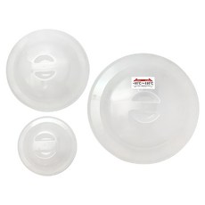 蓋都好 微波專用蓋 碗蓋 保鮮蓋 3入 Set, -10°C~110°C, PP聚丙烯, 大Ø23.5cm/中Ø18cm/小Ø12.5cm, 2組
