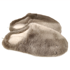 ego life 蓬鬆毛絨 EVA厚底防滑保暖男女室內拖鞋, 44~45, 咖啡色