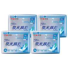 康乃馨 奈米核心健康護墊 自然無香, 17cm, 26片, 4包