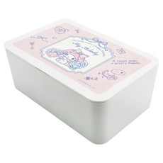 收納王妃 三麗鷗 濕紙巾盒, 粉色美樂蒂, 1個