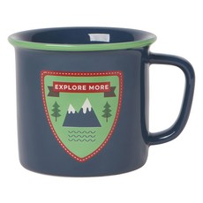 Now Designs Heritage 馬克杯 300ml, 藍色 + 綠色, 1個