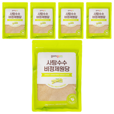 gomgom 蔗糖原糖, 1kg, 5包