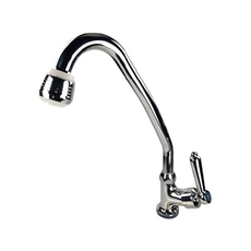 Elephant Waters 沐象 精選一字鵝頸自由立栓 鋼鐵材質 水柱/雨淋模式, 1個