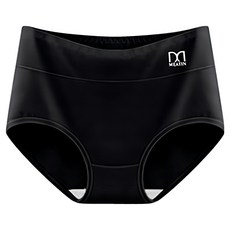 s-sportplus+ 4369 XL 親膚透氣 舒適高腰內褲, 黑色, 1件