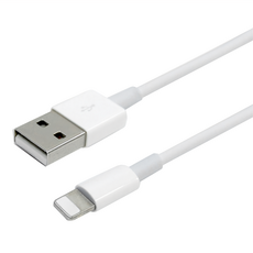 i-gota 愛購它 Lightning 專業傳輸充電線 USB 2.0 8pin雙面可用 適用於 iPad iPhone, 3m, 白色, 1條