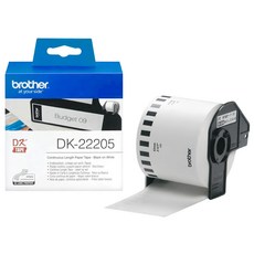 brother 兄弟牌 DK-22205 耐用紙質標籤 62mm x 30.48mm, 30.48m