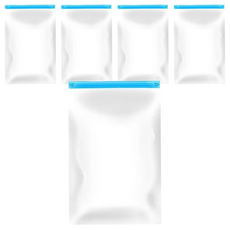 免抽氣真空壓縮袋 手卷式, 35 x 50cm, 5入, 1組