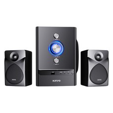 Kinyo 2.1藍牙多媒體音箱 附音源線 + 遙控器, KY-1758