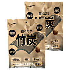 KOKUBO 小久保工業所 日本竹炭除臭包 萬用型 除濕 驅蟲, 120g, 2包