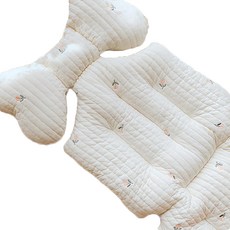 dot to dot Marolotte 刺繡絎縫嬰兒推車坐墊, 甜美鬱金香, 1個