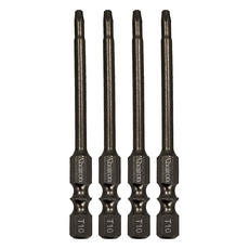 Kheiron 鼎富隆 75長星型單頭起子頭 T10 高碳合金鋼, 4個