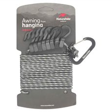 Naturehike 挪客 天幕掛物繩，深灰色，420cm，尼龍材質