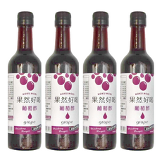 KOKUMORI 穀盛 果然好喝葡萄酢, 360ml, 4瓶