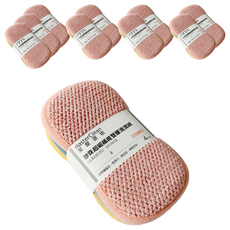 Masterclean 潔屋選物 珍珠超細纖維雙層清潔綿, 4條, 10包