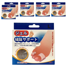 expertgel 樂捷 凝膠槌狀趾支撐 L(3.7 x 1.1cm) 舒適減壓 舒緩腳趾, 6盒