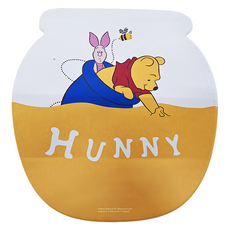 收納王妃 維尼珪藻土造型餐墊 B蜜蜂罐 30 x 29 x 0.9cm 617g, 蜜蜂罐, 1入