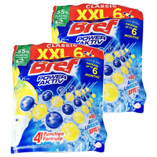 Bref 妙力 懸掛式馬桶清潔球 XXL Pack 6入, 50g, 2袋