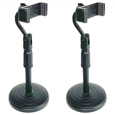 生活派 直播手機支架 Set 2組 寬 6.5-9.5cm x 高 21~35cm 直播/追劇/自拍/錄影片