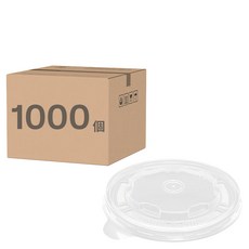 湯杯蓋 260/320湯杯適用 SW-2632 透明色, 1000個, 1入