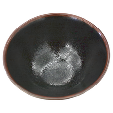 Minoya 美濃燒 7吋深井 -日本製, 黑天目, 1個