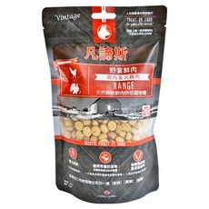 Vintage 凡諦斯 天然無穀鮮肉烘培寵物糧 全年齡犬種適用, 雞肉 + 火雞肉, 300g, 1包