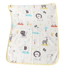 大象獅子樂園 竹纖維三層嬰兒防水隔尿墊 100%棉表層, 30 x 45cm, 1個