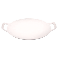 好玩旅物 輕量薄型韓式麥飯石雙耳不沾鍋烤肉盤, 34cm, 1組