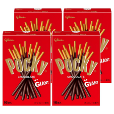 glico 格力高 Pocky 百奇 巨人可可棒, 132.8g, 4盒