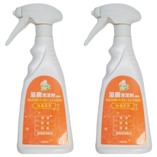DIY 小助手 浴廁清潔劑 (檸檬芳香) 500mL 清潔除臭 超強潔淨配方, 2瓶
