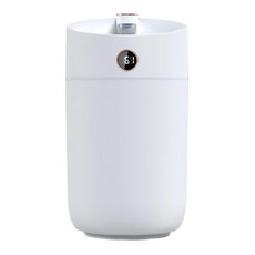 HONDONI X12 大霧量 3L雙噴智能顯示霧化水氧機 空氣加濕器 薰香機, 30/60小時續航, 靜音加濕, X12-W, 冰川白